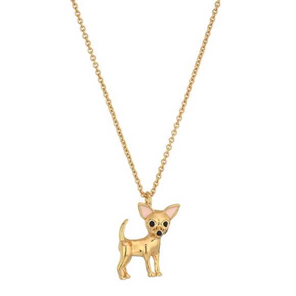 kate spade Jewelry - KATE SPADE • Haute Stuff Chihuahua Necklace